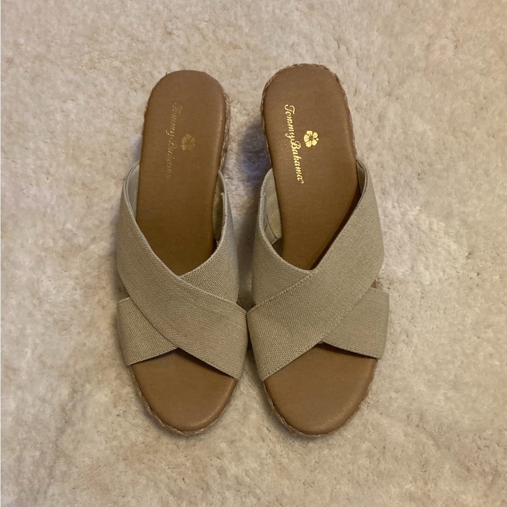 Tommy Bahama Suzette wedge espadrille size 7.5